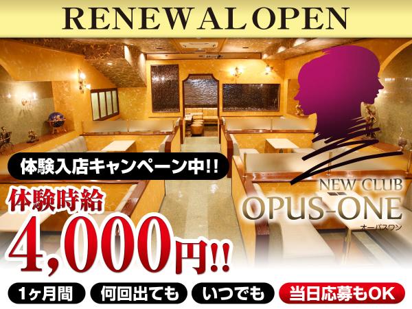 富士キャバクラ｜NEW CLUB OPUS-ONEのアルバイト求人